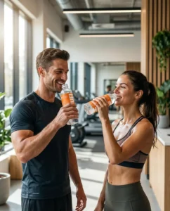 Firefly_Gemini Flash_Using the provided HYFUEL bottle image as the exact reference, generate a photorealis 496849